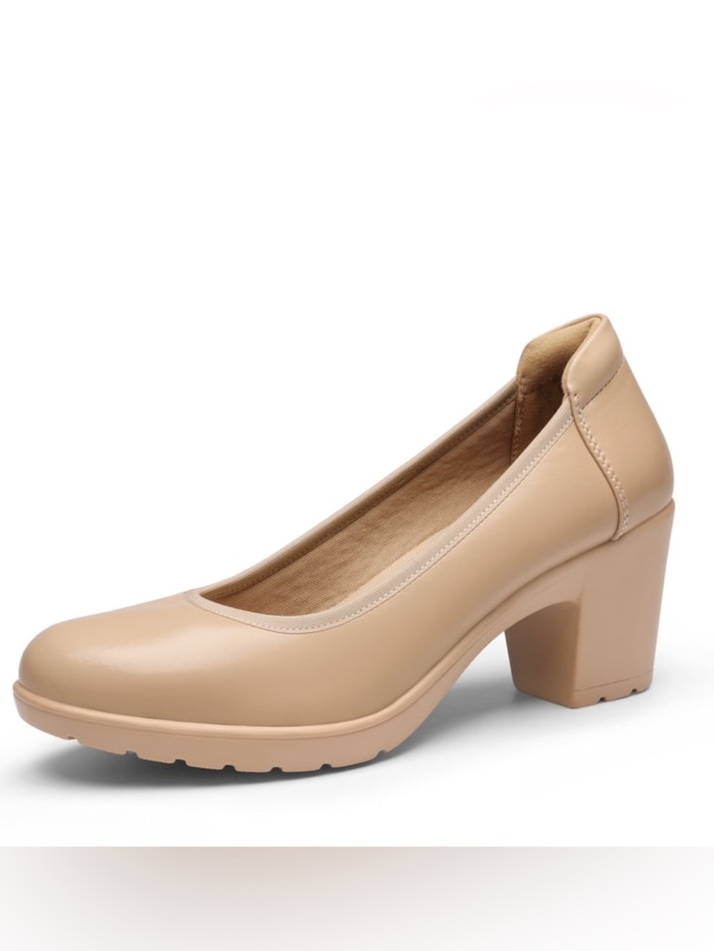 DREAM PAIRS Women's Chunky Closed Toe Block Heels Round Toe Dress Shoes 10W NWT